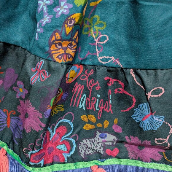 Disney Encanto Maribel Costume Size 4 Complete With Wig and Glasses - Picture 4 of 6